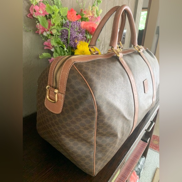 Celine Macadam Blason Travel Boston Weekender Bag - Picture 4 of 16
